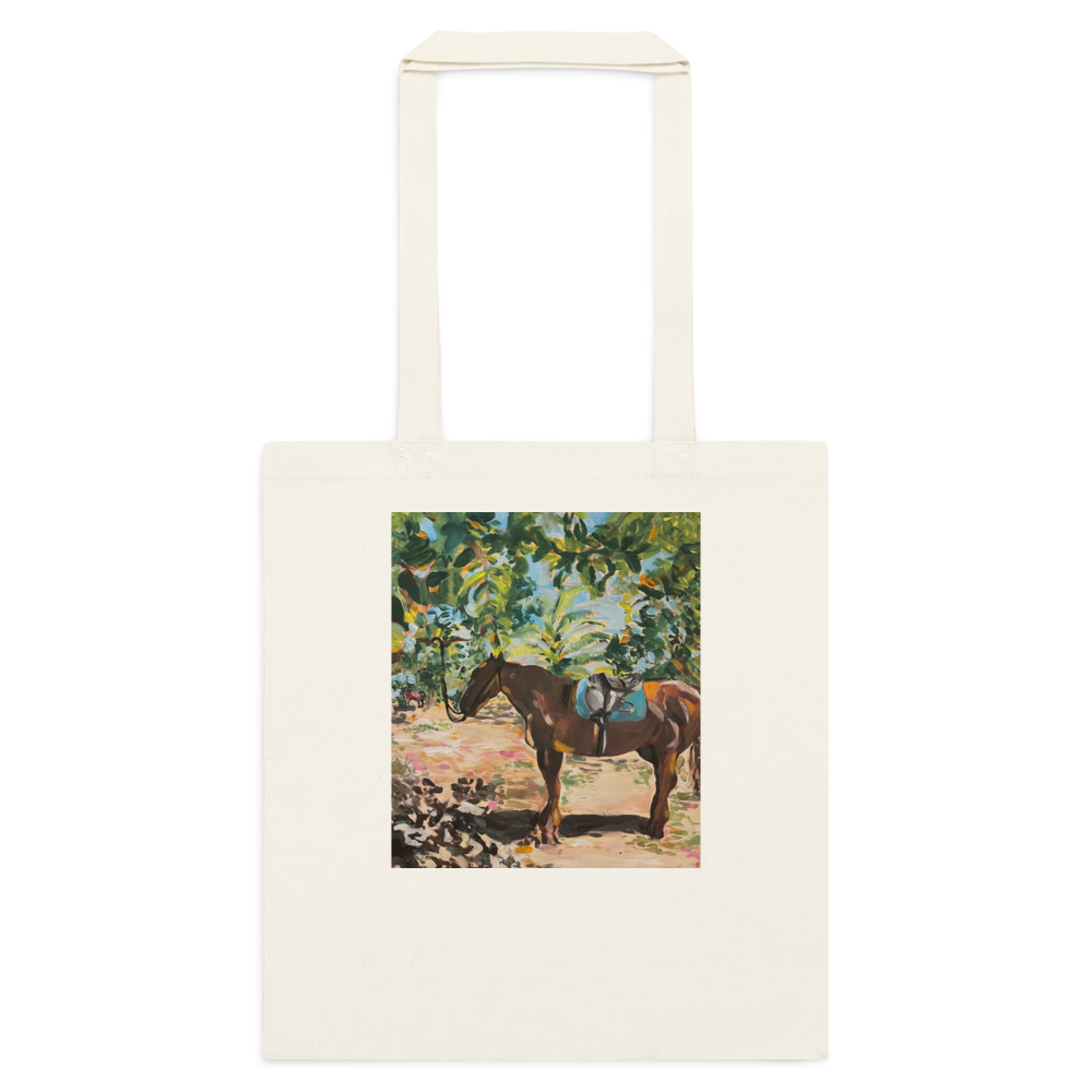 "Tethered" Tote