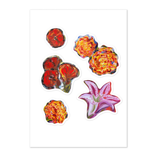Floral Sticker Sheet